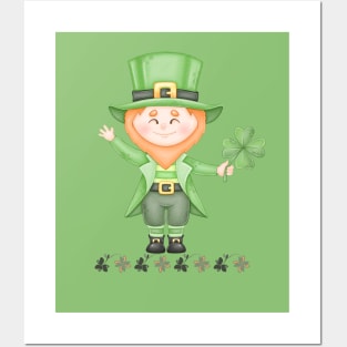 happy st patricks day Posters and Art